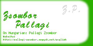 zsombor pallagi business card